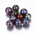 Snh New Fashion Cultured Loose Round Pearl Half Drilled